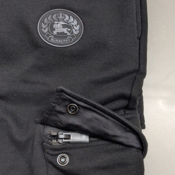 Burberry Sweatpants Men's Black - Brand New! Sz L - Picture 11 of 11